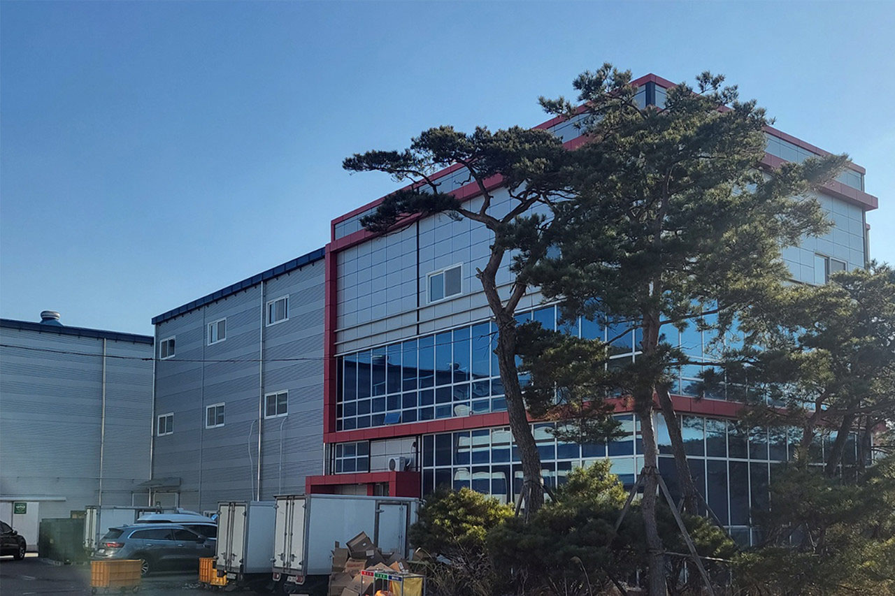 눈꽃냉면 공장 이미지